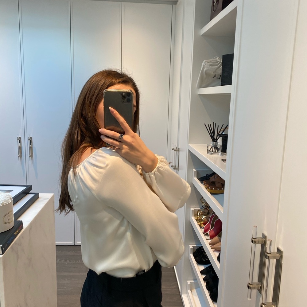 Givenchy Silk White Blouse - Picture 2 of 13